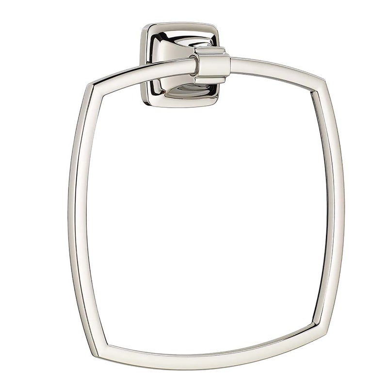 American Standard 7353190.013 Townsend -Towel Ring, Polished Nickel - Image 1